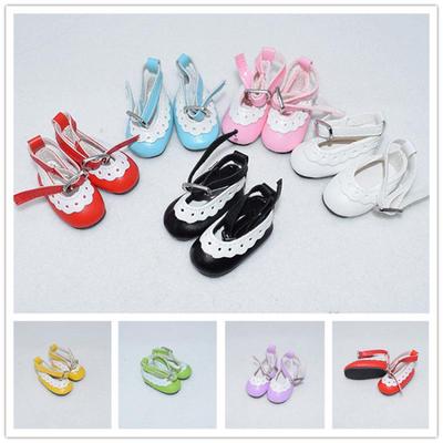 20CM Lace Cotton Doll Shoes for 14-Inch BJD Dolls - Princess Style Toy Shoe Accessories