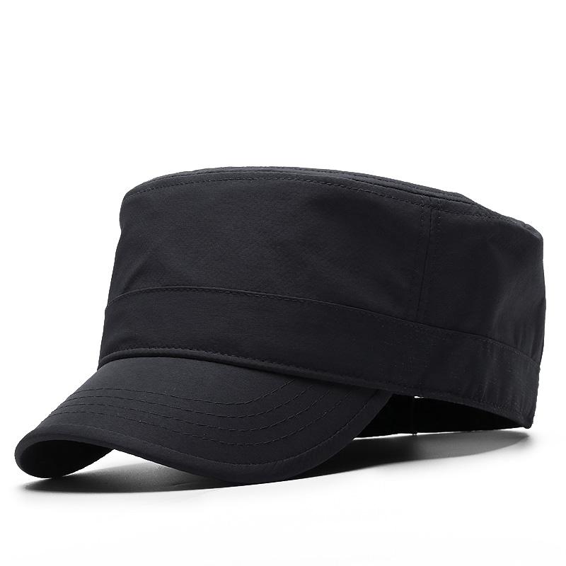 Big Head Man Large Size Pure Cotton Army Flat Cap Outdoors Baseball Cap Summer Polyester Plus Size Military Hat 55-60cm 60-65cm