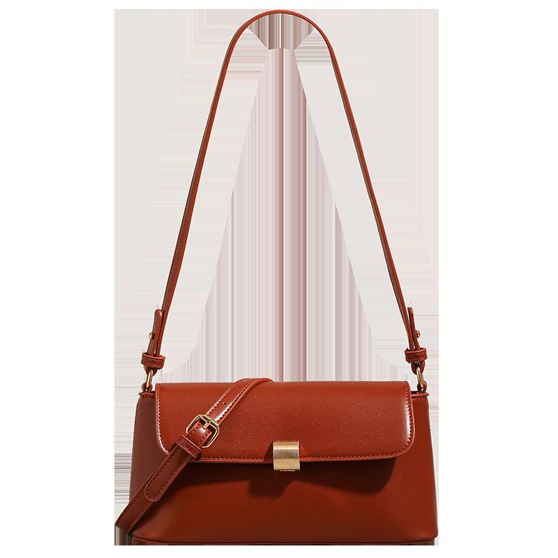 High-end Light Luxury Niche Women's Bag, New Handbag, Fashionable Crossbody Bag, Shoulder Bag, Underarm Bag, Vintage Small Square Bag