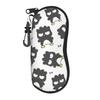 Badtz Maru Kawaii Cartoon Glasses Case Unisex Convenient Zipper  Eyewear Protector Office Eye Contacts Case
