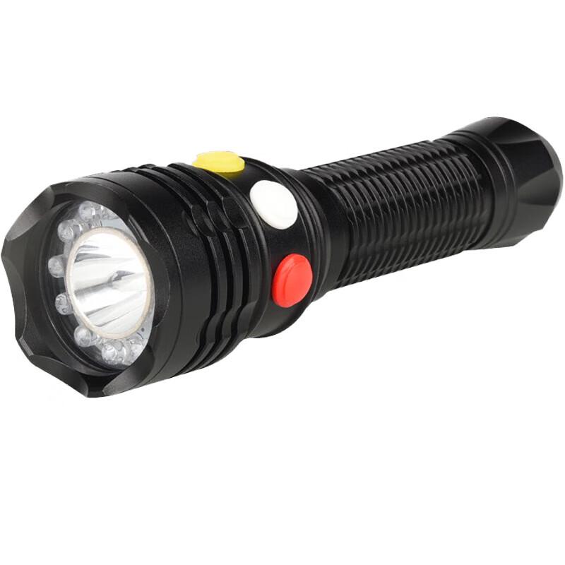 Xixun Rechargeable Multi-Color LED Signal Flashlight