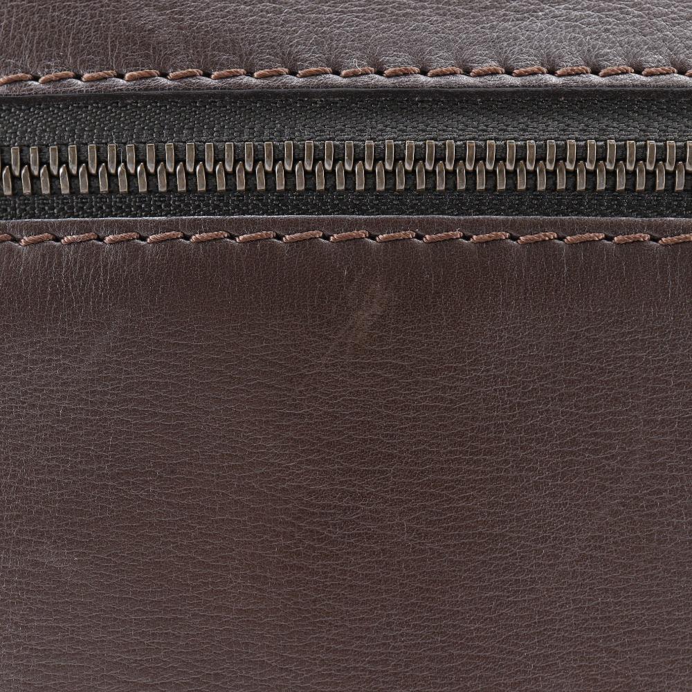 Louis Vuitton Sac Plat Schultertasche M92073 Utah Cafe Braun Kalbsleder Herren Gebraucht