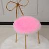 30/40/45cm Soft Plush Seat Cushion Round Area Rug Floor Mat Chair Cushion 1pcs