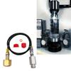 CO2 Cartridges Adapter CO2 Inflation Connector CO2 Bottle Refill Hose Bottle Refill Adapter for Kitchen or Outdoor