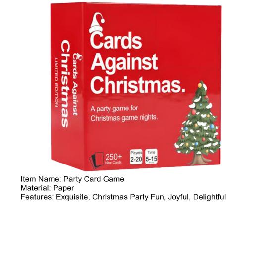 Against Christmas Hilarious Holiday Party Card Game for Adults Fun