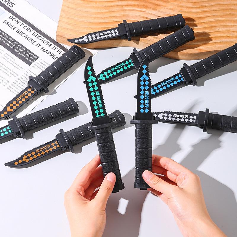 Игрушка  Куриный ужин  для детей: Телескопический Кинжал Магический Розыгрыш Реквизит