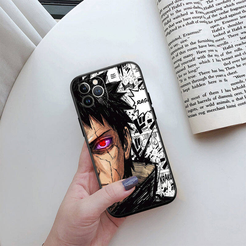 MH151 Uchiha Obito Phone Shell Case for iPhone 7 8 11 12 13 14 15 16 17 16E XS Pro Max XR X SE Air