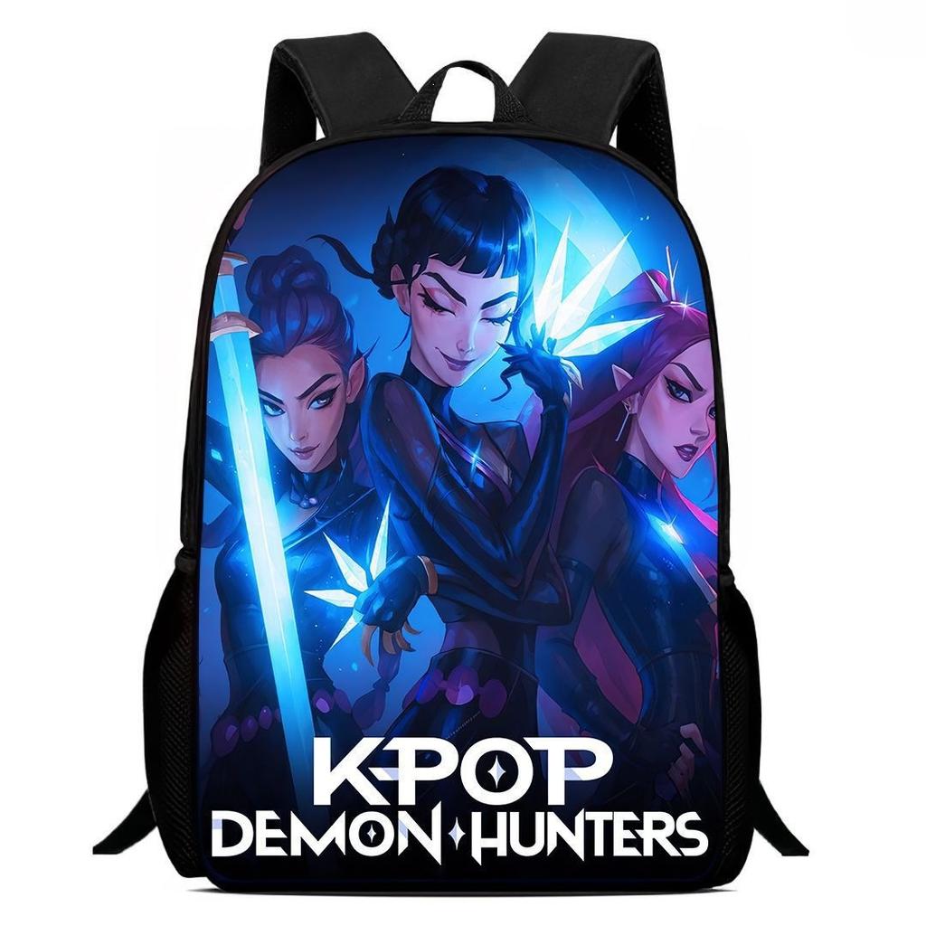 Kpop Witch Hunter School Bag 3D Digital Printing Backpack Children'S Cartoon Backpack