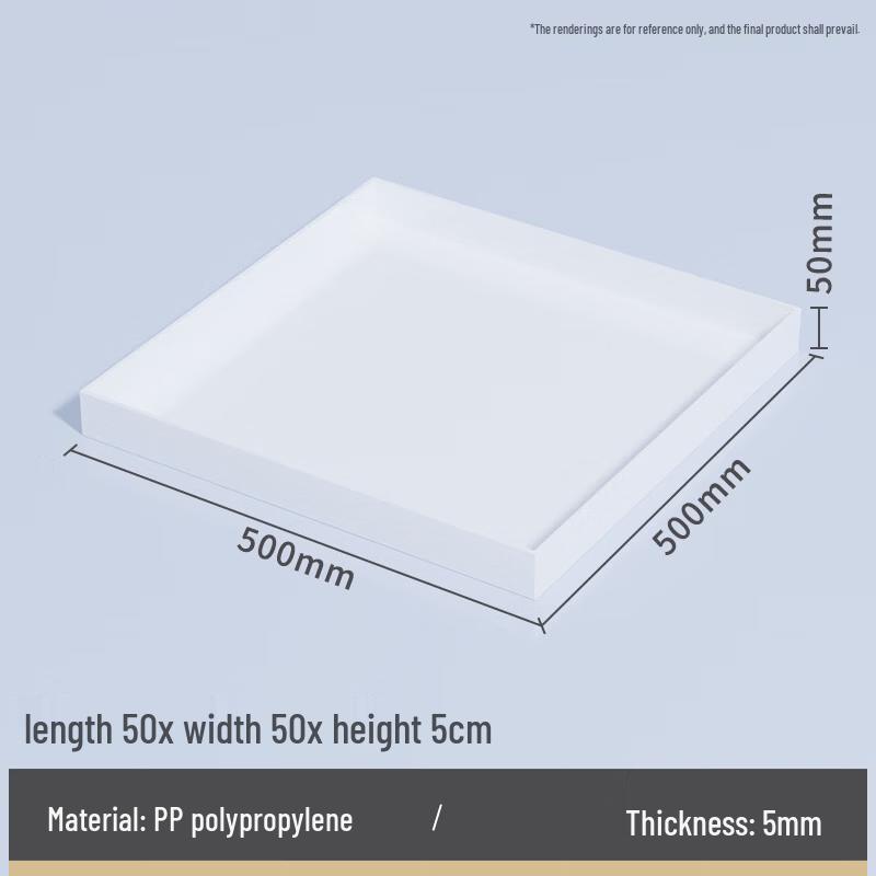 Rectangular PP Plastic Tray