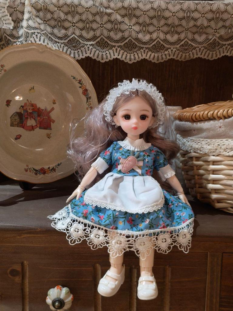 30cm Realistic Barbie Princess Doll Gift Set