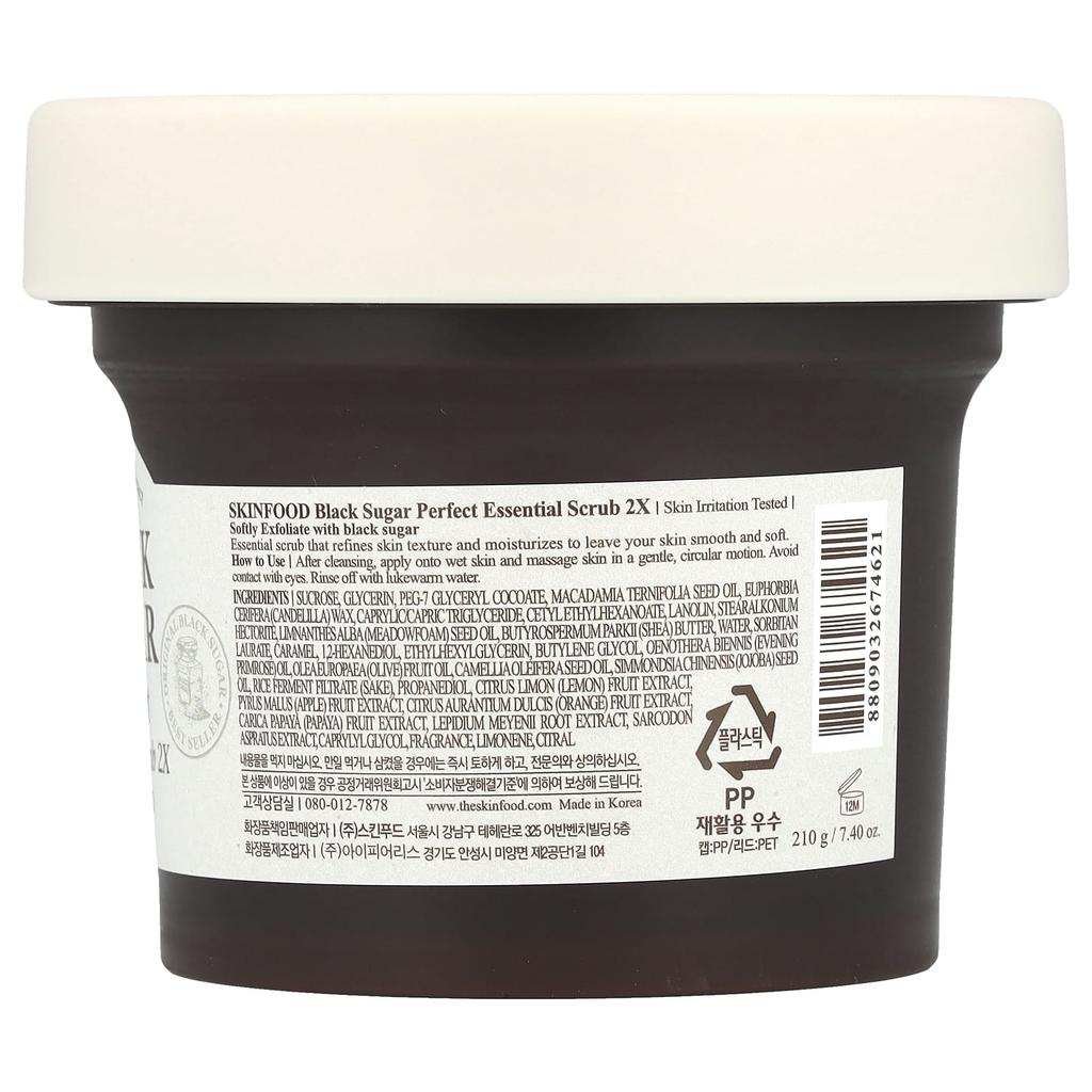 Black Sugar Perfect Essential Scrub 2X, 210G(7.4Oz)