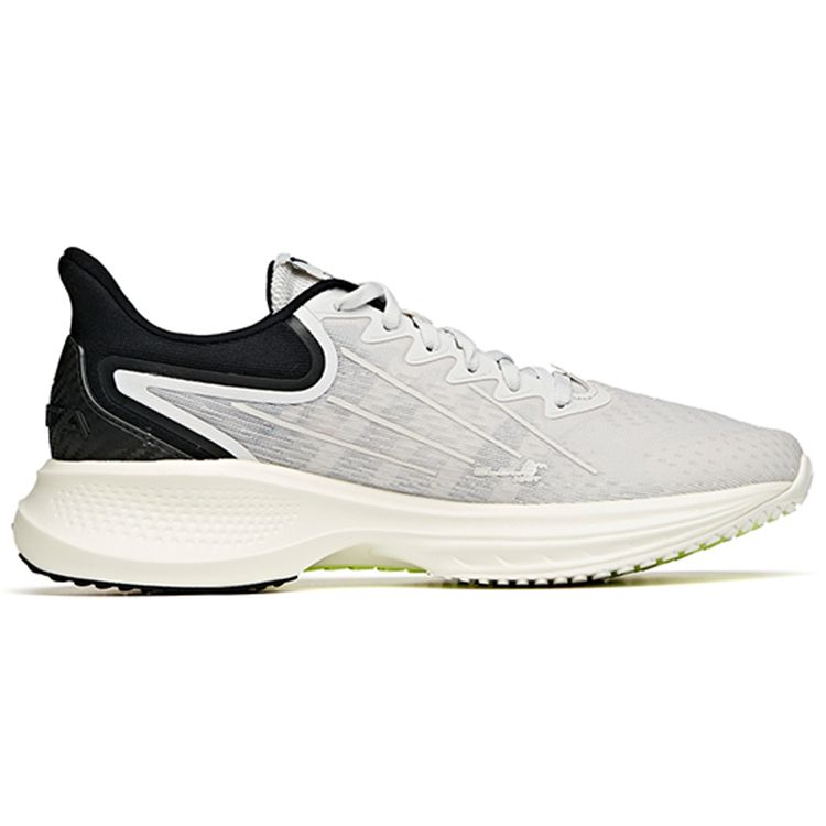 Anta Running Series Ling Pao 1 Shock Absorbing Non-Slip Wear-Resistant Breathable Low-Top Running Shoes Men Running Shoes Sand-Gray 112125585-7