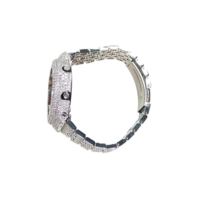 Casio Customized Watch Modified Series Blood Diamond Battle Flash Diamond Iron Man Color Palette Fashion Trend Watch Wate GA-2100RRB-4A