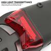 Universal Motorcycle Mudguards Rear Fender Tail Light LED License Plate Holder Brake Lamp For Enduro Motocross Bike Accessories