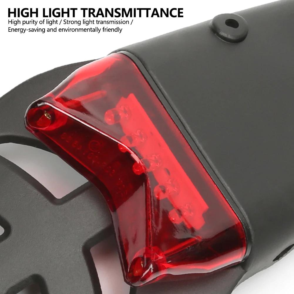 LED Motorcycle Rear Fender Tail Light License Plate Holder Brake Lamp for Enduro Motocross Dirt Bike Motorcycle Accessories