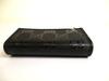 Authentic GUCCI GG Imprimee Black Leather 6 Pics Key Chain #b056  Open box