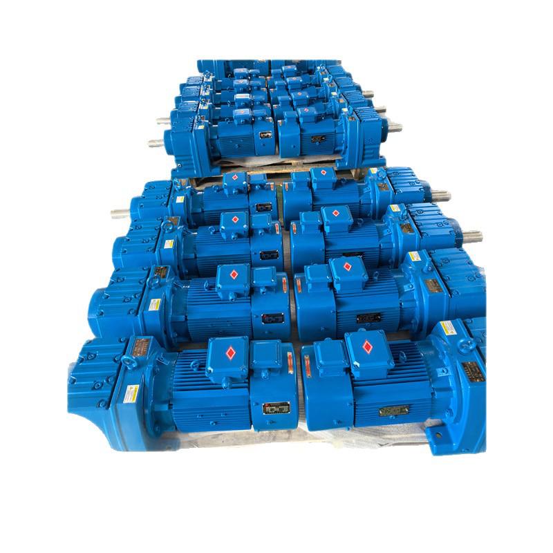 R Series R27/R37 Helical Gear Hard Tooth Surface Reducer Gearbox Motor