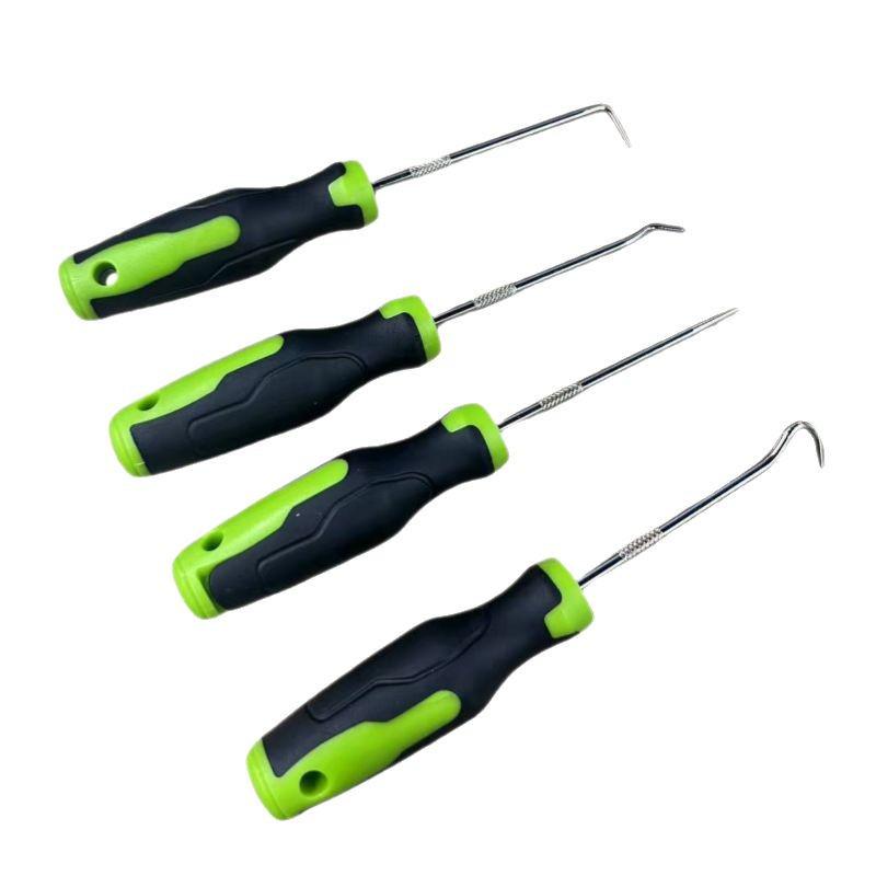 Oil Seal Hook Set: 4/10-Piece Auto Repair Puller & Driver Tool
