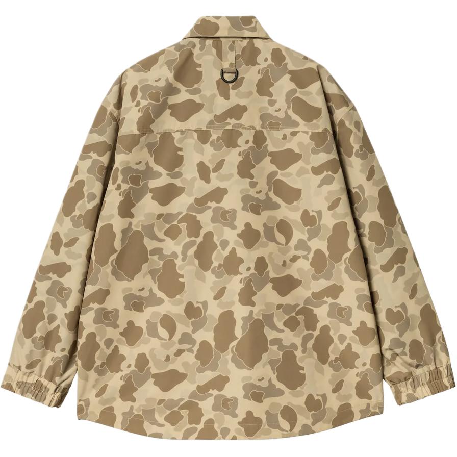 Carhartt WIP Jachetă Liam Camuflaj Pătrat Desert Duck Buzunar pe Piept Mânecă Lungă Jachetă Bărbați I034564-2R4-XX