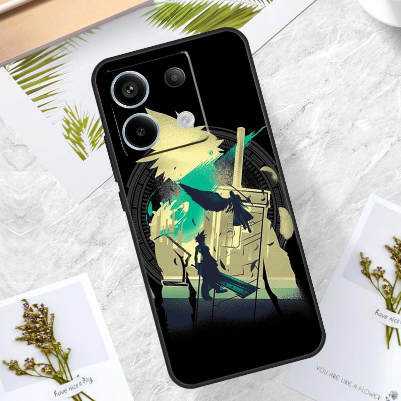 Final Fantasy VII Case For Xiaomi Redmi Note 13 11 8 9 10 12 Pro 12S 11S 10S 9S Redmi 13C 9C 10C 12C Funda