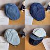 Denim Cotton Baseball Cap With Sun Protection Breathability For Casual Wear