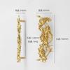 Brass French Drawer Vintage European Kitchen Cabinet Handles and Pulls Pure Copper Bedroom WardrobeFurniture Handle Hardware