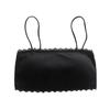 Teenager Mädchen Spitze Tube Top Camisole mit gepolsteter Weste und elegantem Rückendesign