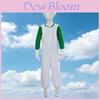 Super Mario Luigi Cosplay Costume For Kids And Teens With Polyester Fabric
