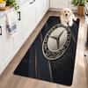 Flannel Kitchen Mat Mercedes Soft Area Rug Non Slip Floor Carpet Home Decoration