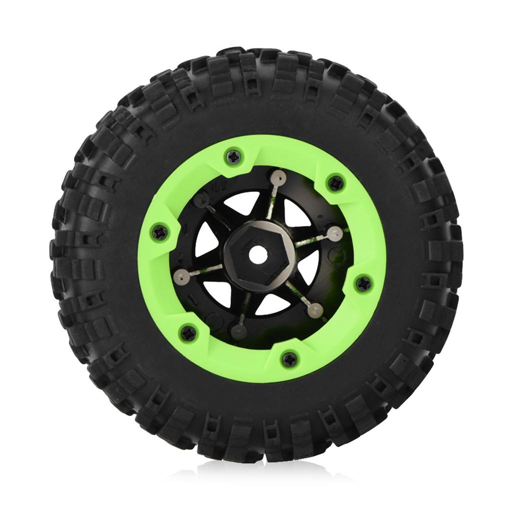 1 12 RC Car Tires Wheel Model Spar Parts for Wltoys 12428 12423(left Right Tire, 4pcs)