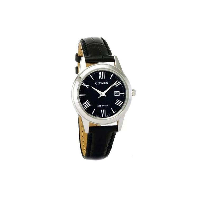CITIZEN Ecology Drive Collection Light Powered Quartz Movement Cow Leather Strap Watch Women's Watch FE1081-08E