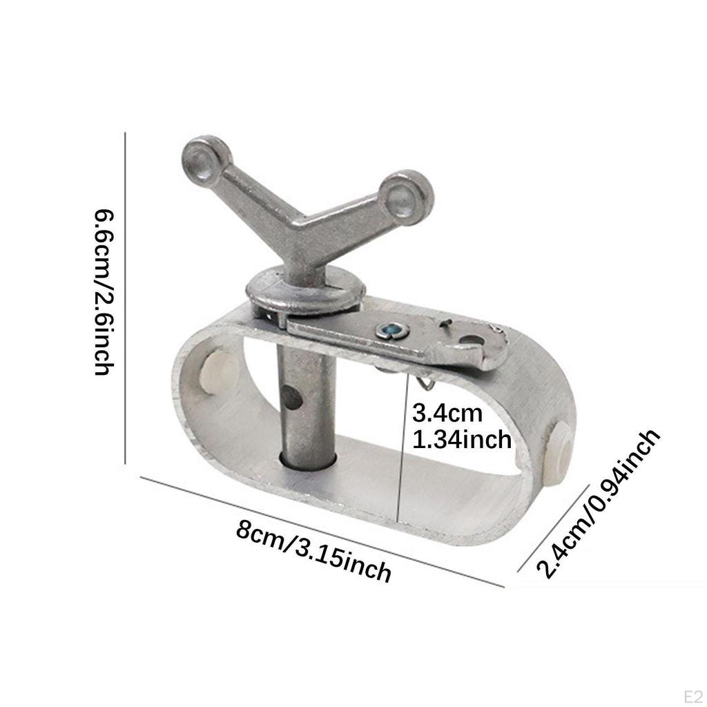 Electric Fence Wire Strainer Inline Tensioner Sturdy Steel Versatile for Livestock Enclosures
