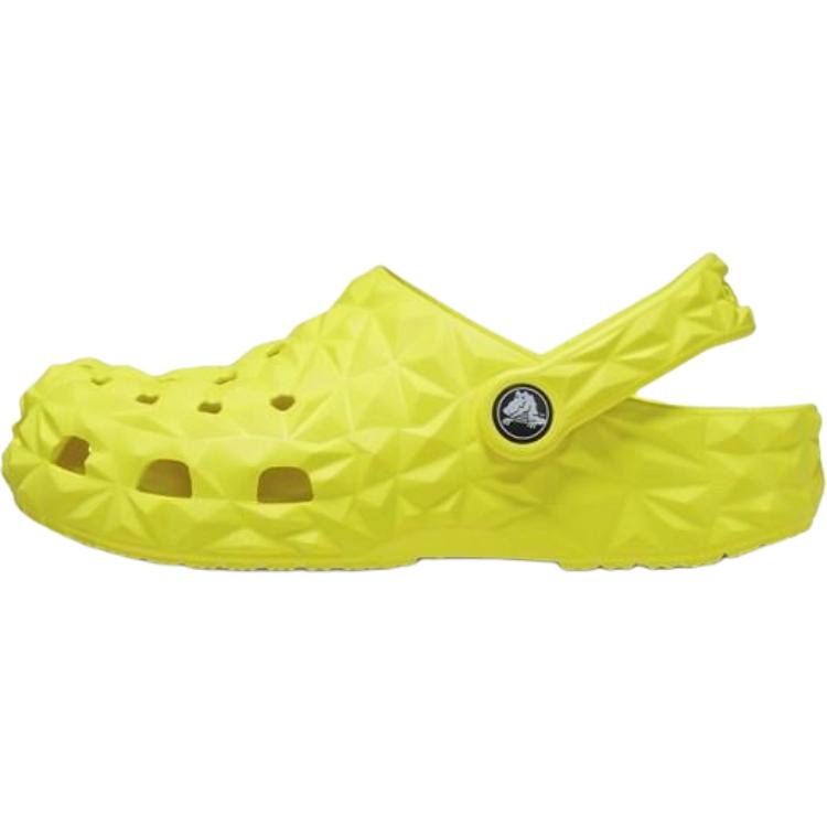 Crocs Classic Geometric Clog Comfortable Soft Waterproof Kids Clogs Kids clogs Yellow 209572-76M 28-29