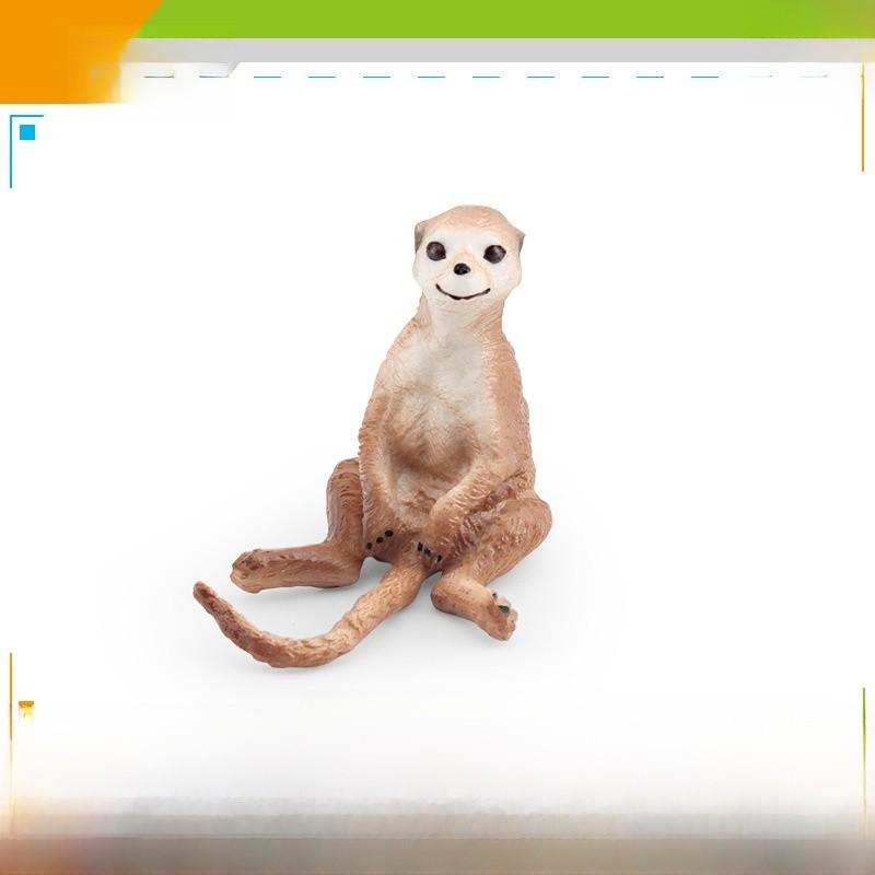 Realistische Wildtier PVC Schwarzbär Hyäne Esel Figuren Für Kinder Lern- und Ausstellungszwecke