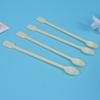 500 ks Jednorázové plastové kávové lžičky Potravinářské čajové lžičky Míchátka Swizzle Sticks pro kuchyň jídelnu