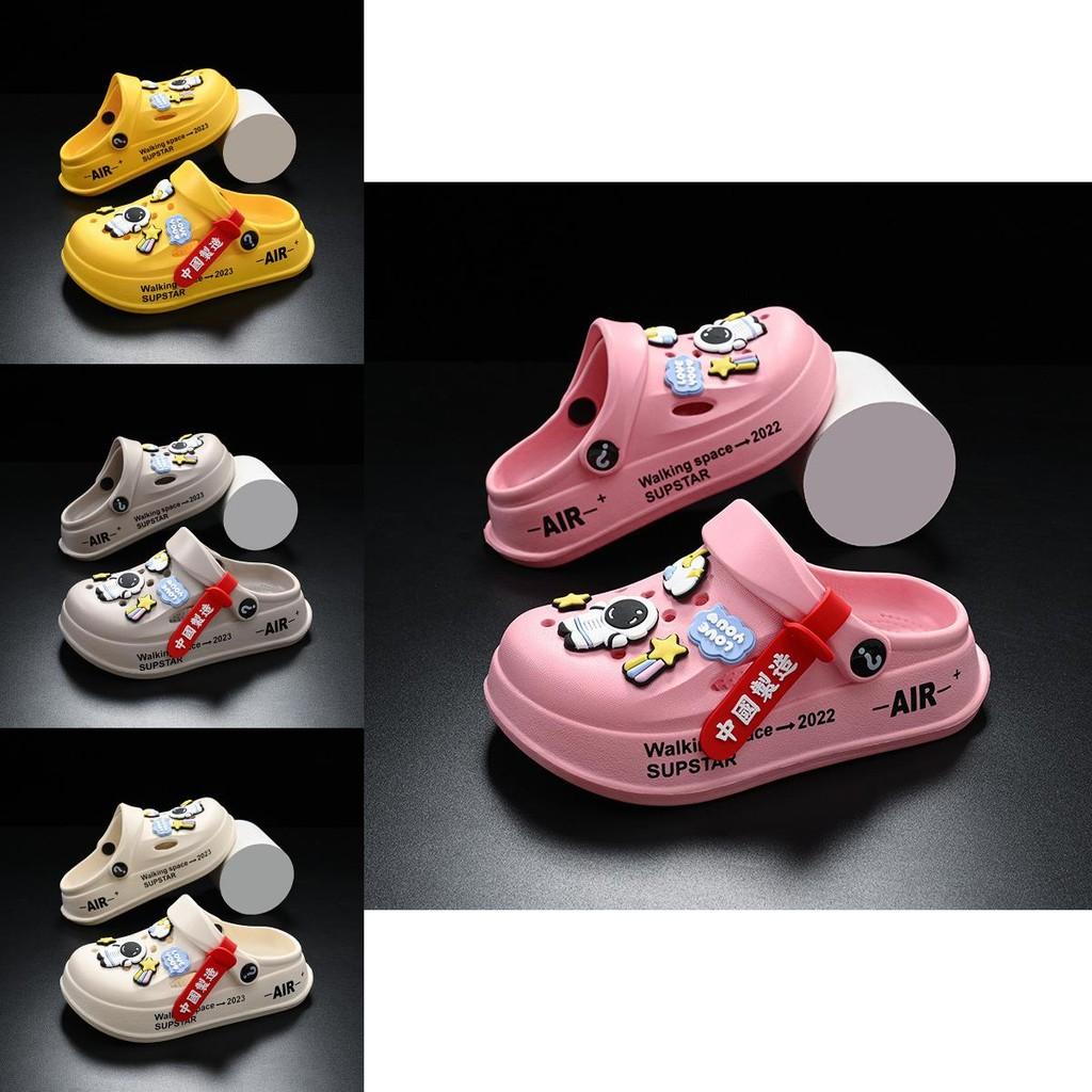 Cartoon Comfortable Style Childrens Beach Sandals With Nonslip Soft Eva Soles For Fun Summer