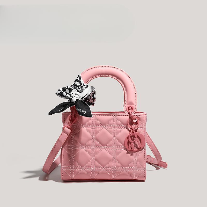 Matná výšivka Linie Princezna Kabelka Módní Vše v jednom Kabelka Módní Taška přes rameno Crossbody Žena