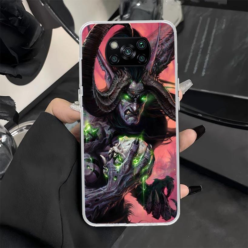 W-World Of W-Warcraft W-Wow Phone Case for Xiaomi Poco X7 X6 X5 X3 Pro X4 Nfc F7 Ultra F6 F5 F4 Gt M6 M5S M4 M3 Soft Silicone Co