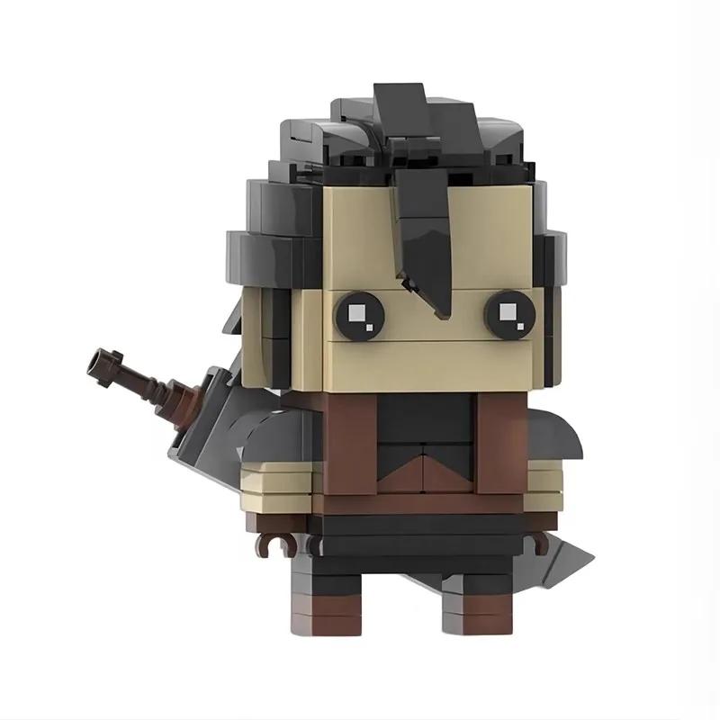 Game Series Fantasyed Action Figures Building Blocks MOC Zack Fair Tifa Aerith Cloud Mog Assembly Model Puzzle Toy Birthday Gift