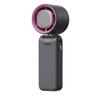 Turbo High-Speed Handheld Fan: Portable USB Rechargeable, 100-Speed Digital Display for Outdoor Cooling
