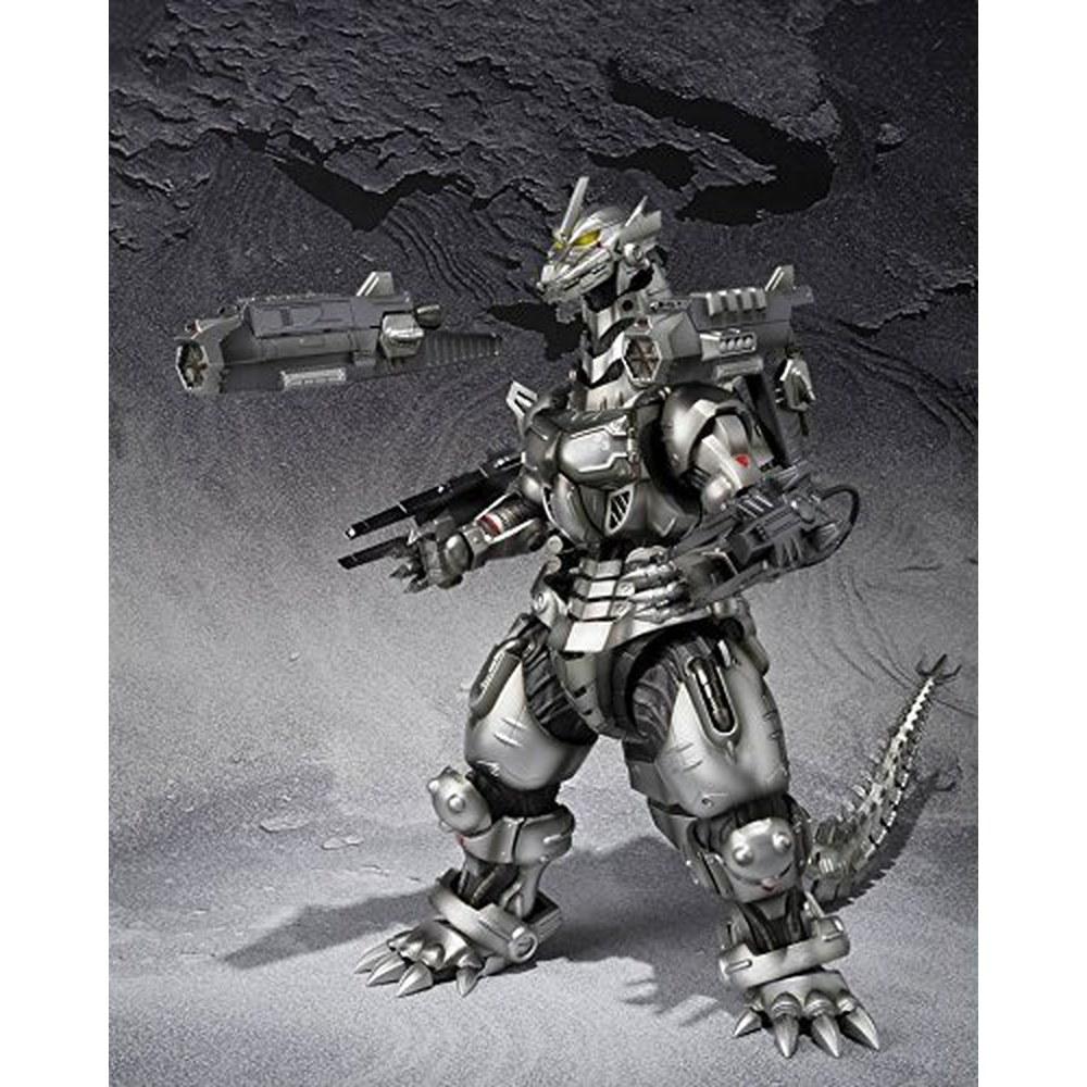 Tamashii Nations S.H.MonsterArts Godzilla Mothra Mechagodzilla Tokyo SOS 3rd Type Kiryu Heavy Armored High Mobility Figure 15.5cm ABS PVC