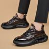 Daddy Shoes Men's Ins Super Hot Men's Trendy Shoes Top Layer Cowhide Sports Casual Shoes