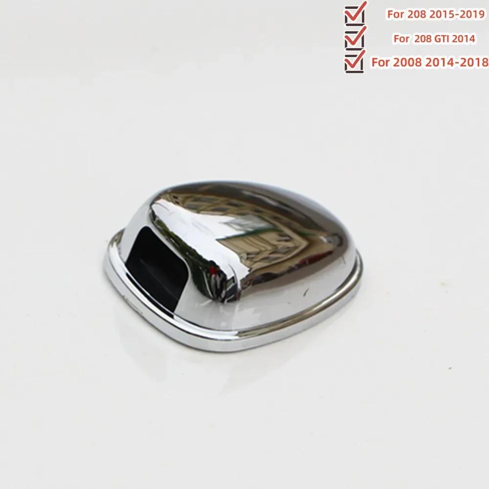 For Peugeot  208 2015-2019 208GTI 2014 2008 2014-2018 Front Wiper Nozzle Cover ABS Chrome 2pcs Water Spray Nozzle Trim Sticker