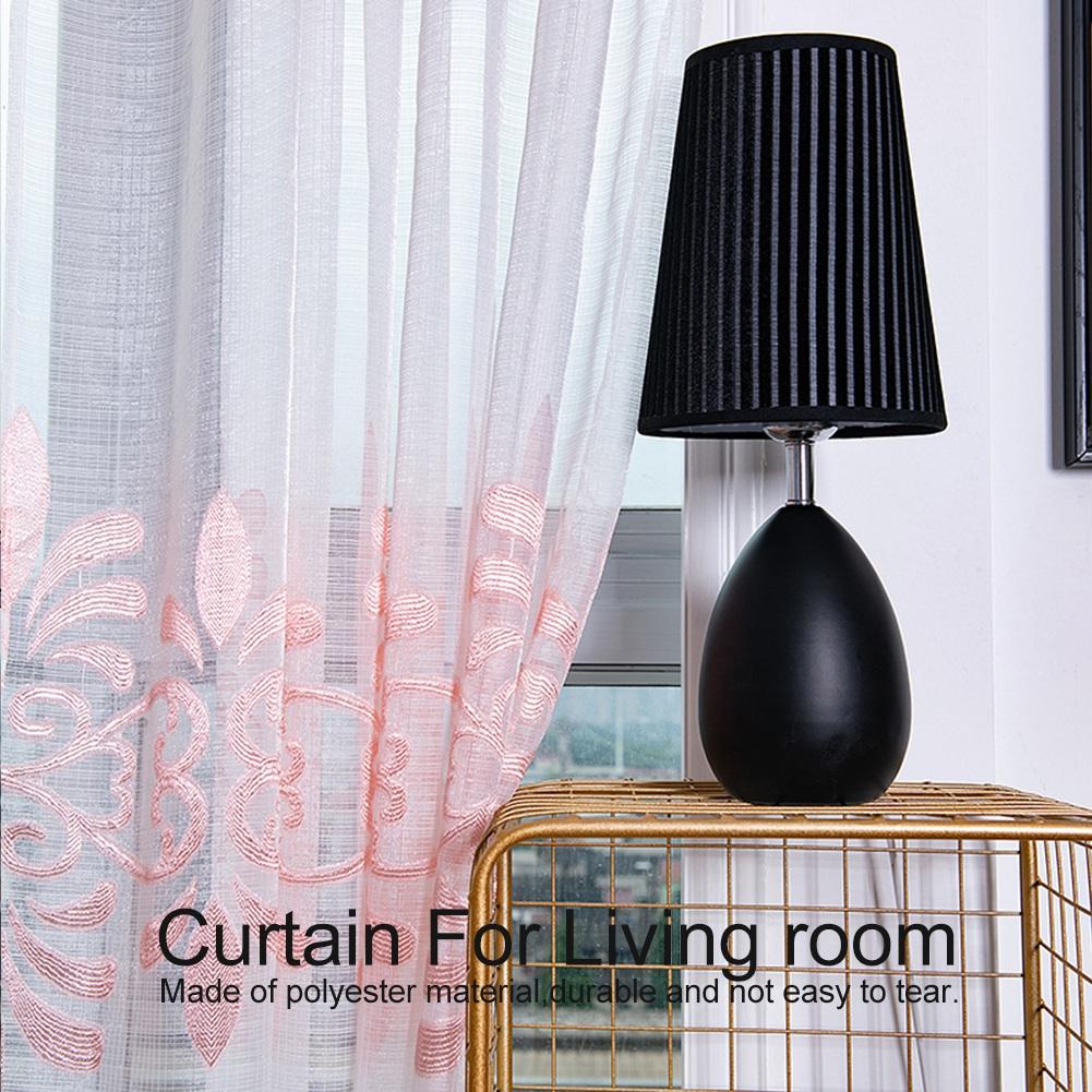 Anti mosquito Super Soft Sheer Voile Drape Window Curtains Livling Room Decor