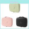 Portable Pu Square Makeup Bag With Waterproof And Wearresistant Material For Travel And Home Use