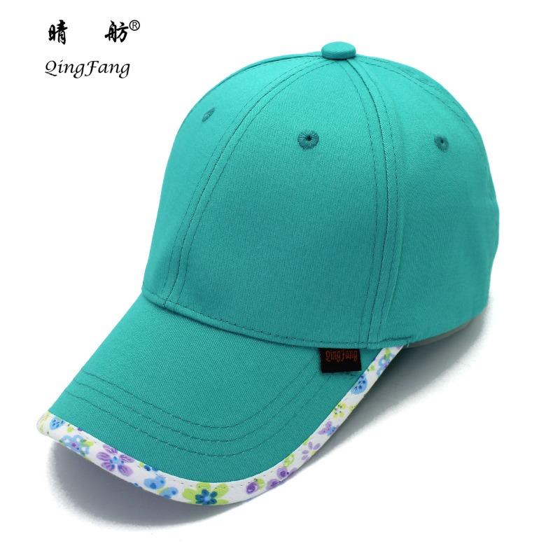 Blank Light Board Baseball Cap Hard Top Casual Hat Advertisement Simple Cotton Cap Men Can Print, Embroidery