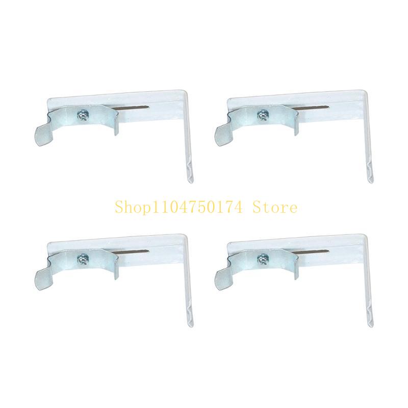4/8pcs L Shaped Mounts Long lasting Vertical Blinds Repair Part Simple Installs top sale,New Year Gift