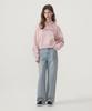COVERNAT WOMAN Classic Straight Denim Pants Light Blue