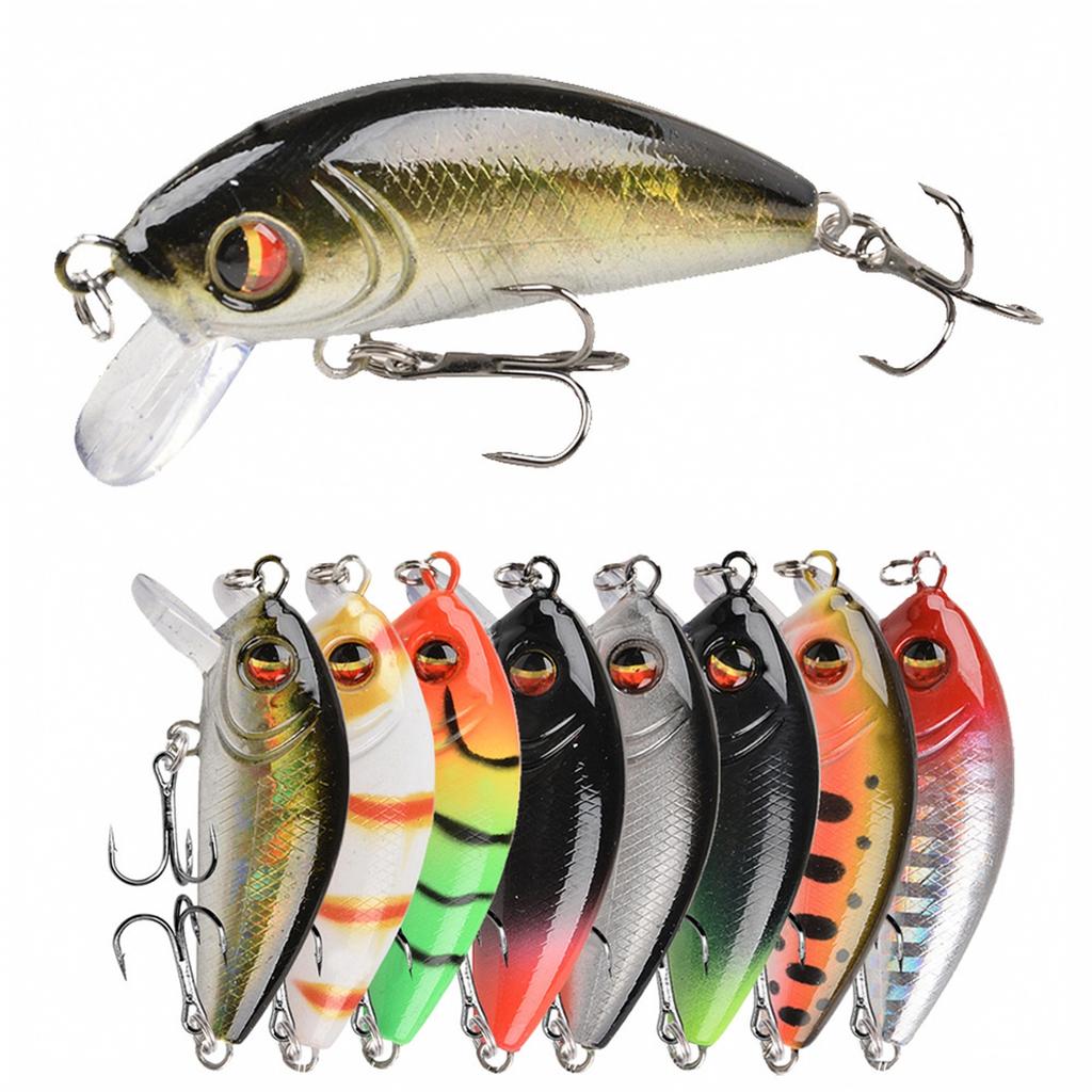 Floating Crankbait 8 Colors Hard Plastic for