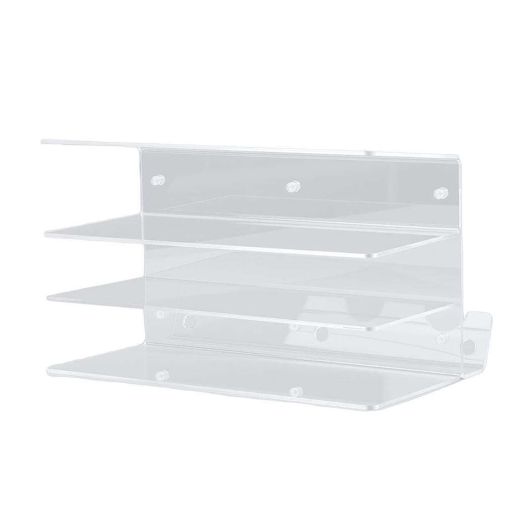 Keyboard Storage Rack 3 Layer Acrylic Keyboard Display Stand for Gaming Keyboard Mouse